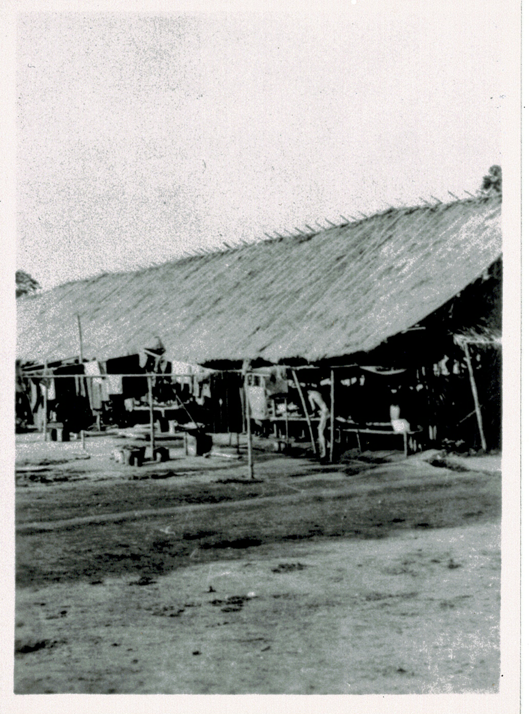 POW Hut, external view