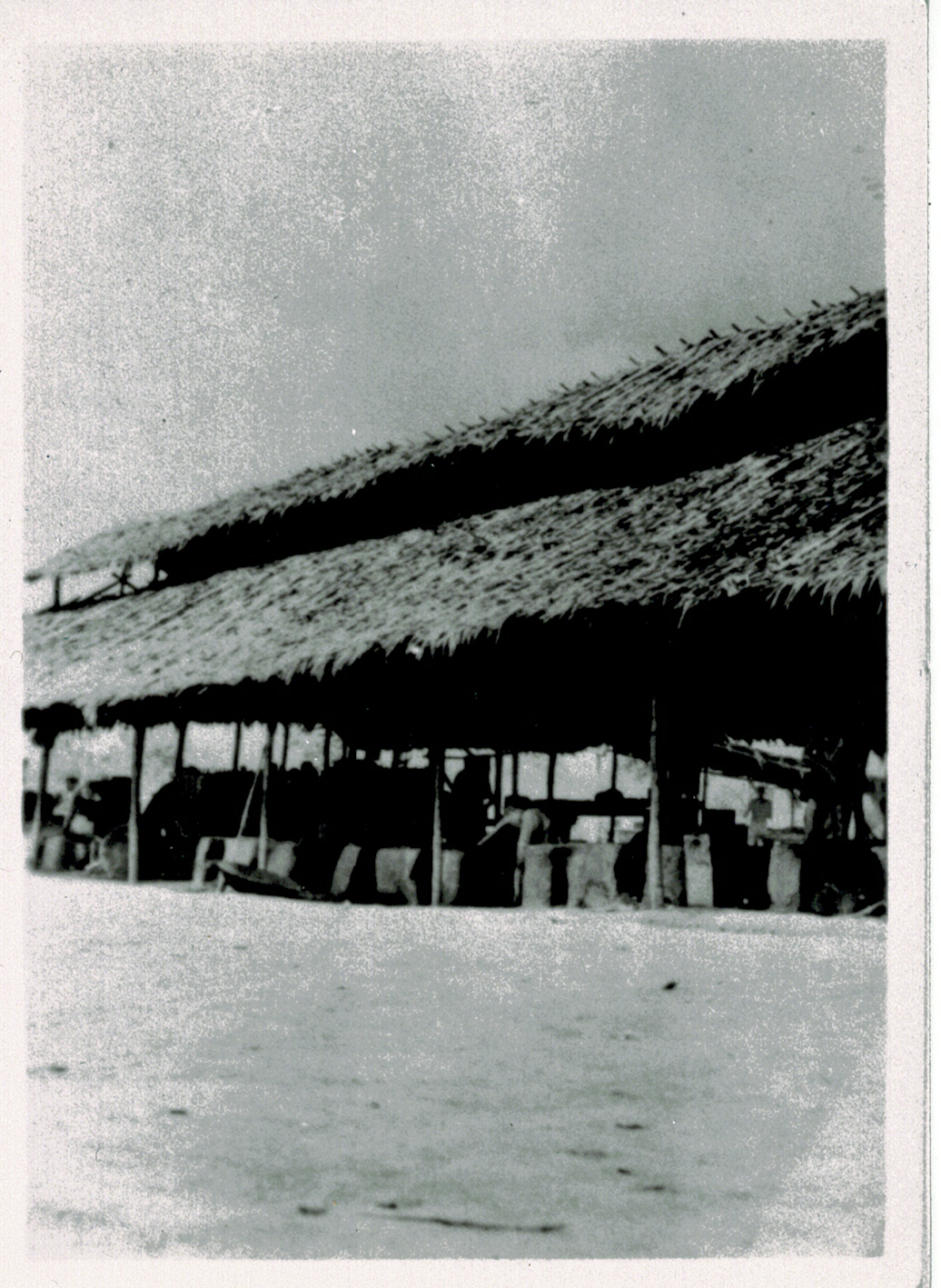 POW hut, with view of interior [Church?]