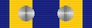 Ribbon of the Australian Defence Force Medal with 2 Clasps for 25 years service